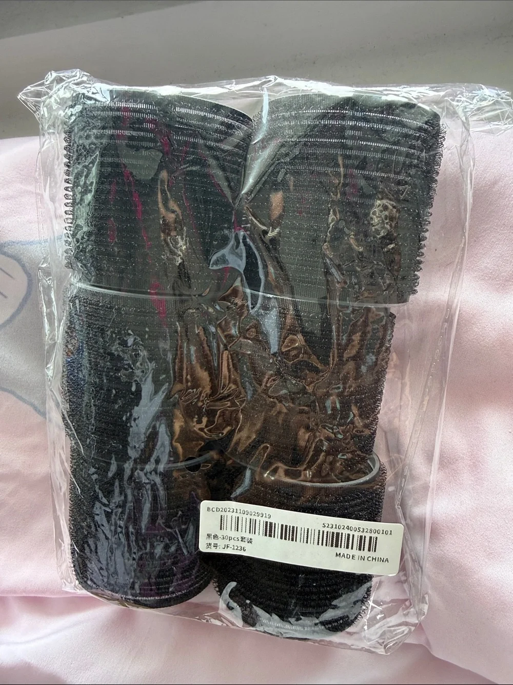 Black Hair Donut Bun Makers - Pack of 30pcs